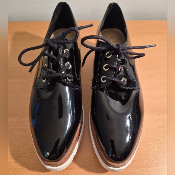 Aldo Black and Brown Platform Shoes - Picture 2 of 5